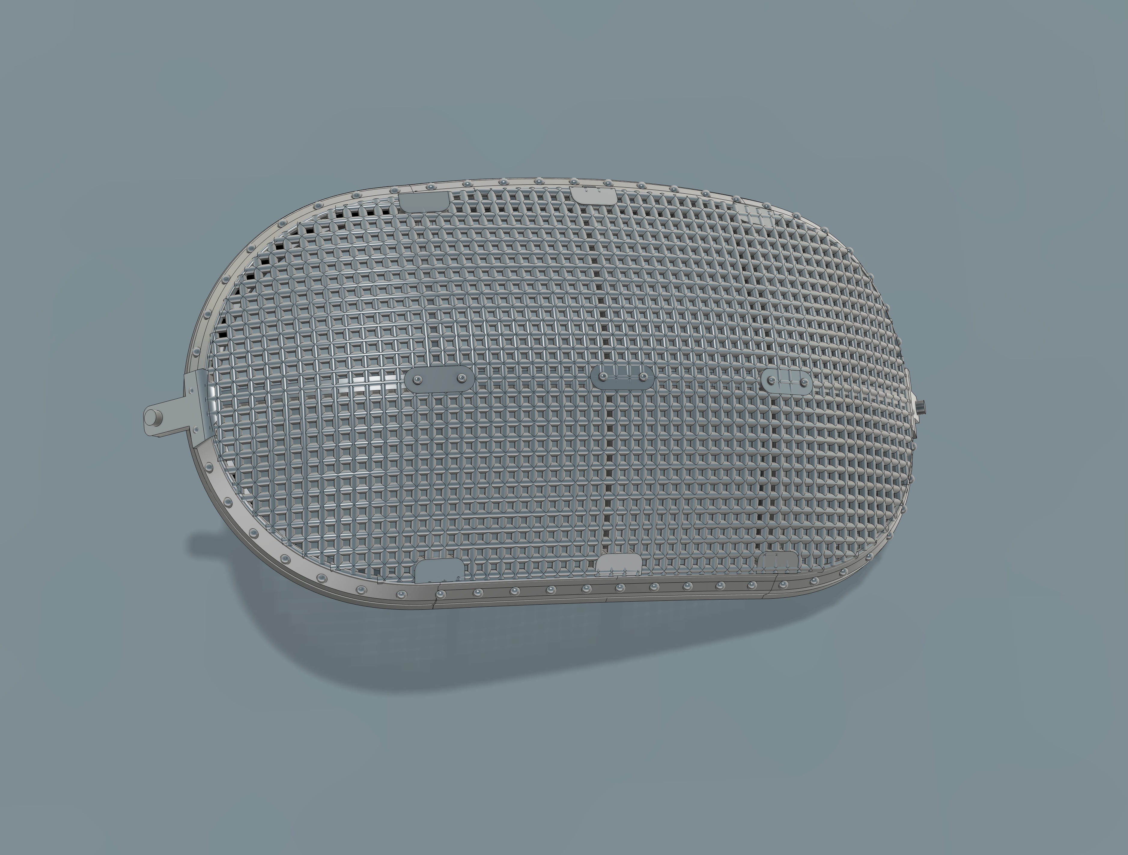 Westland Wessex HU.5 debris grille CAD detail