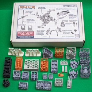 Rotor Fold Set Premium (Westland Wessex — Italeri)