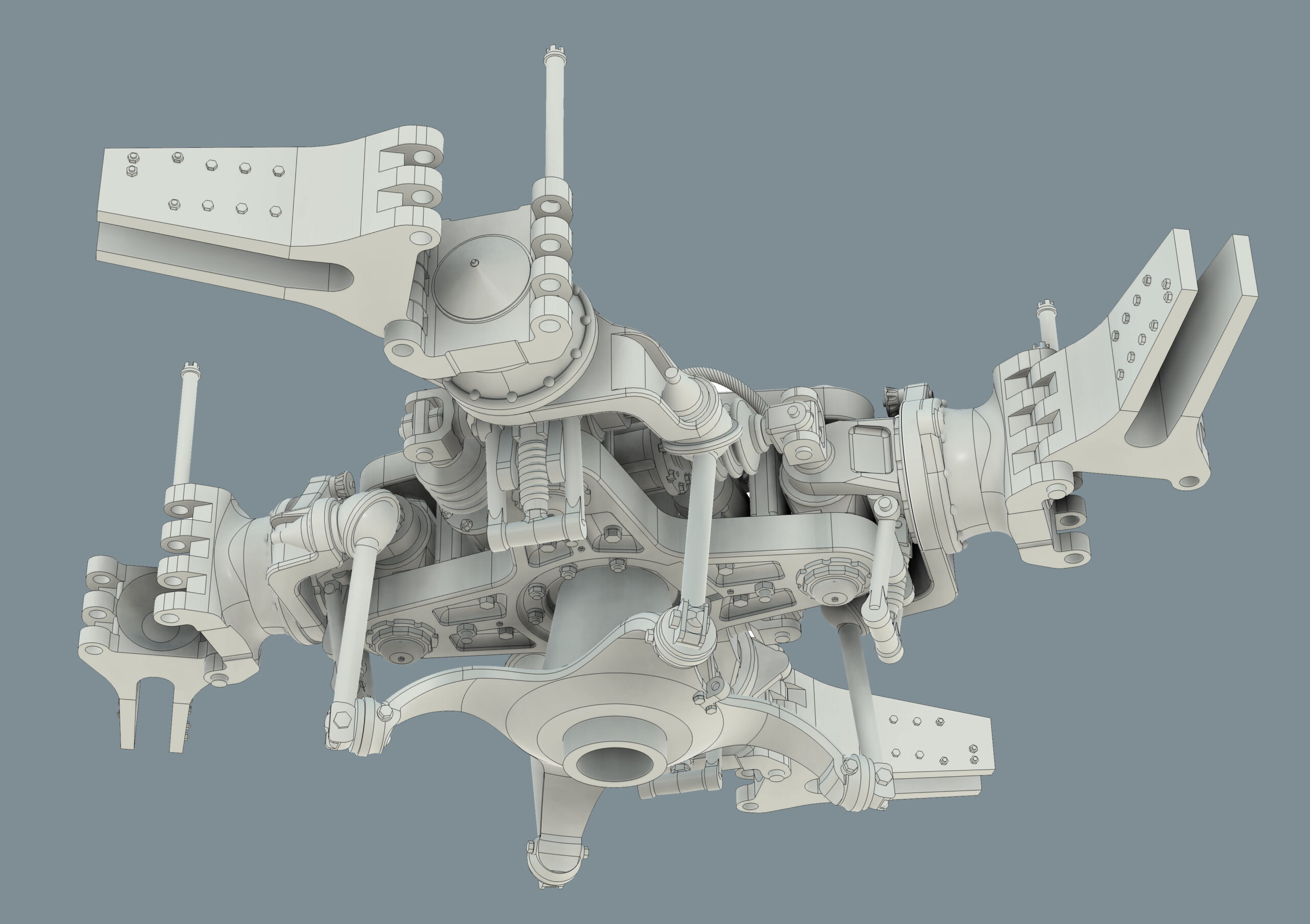Rotor Fold Set Premium (Westland Wessex — Italeri) - Image 22