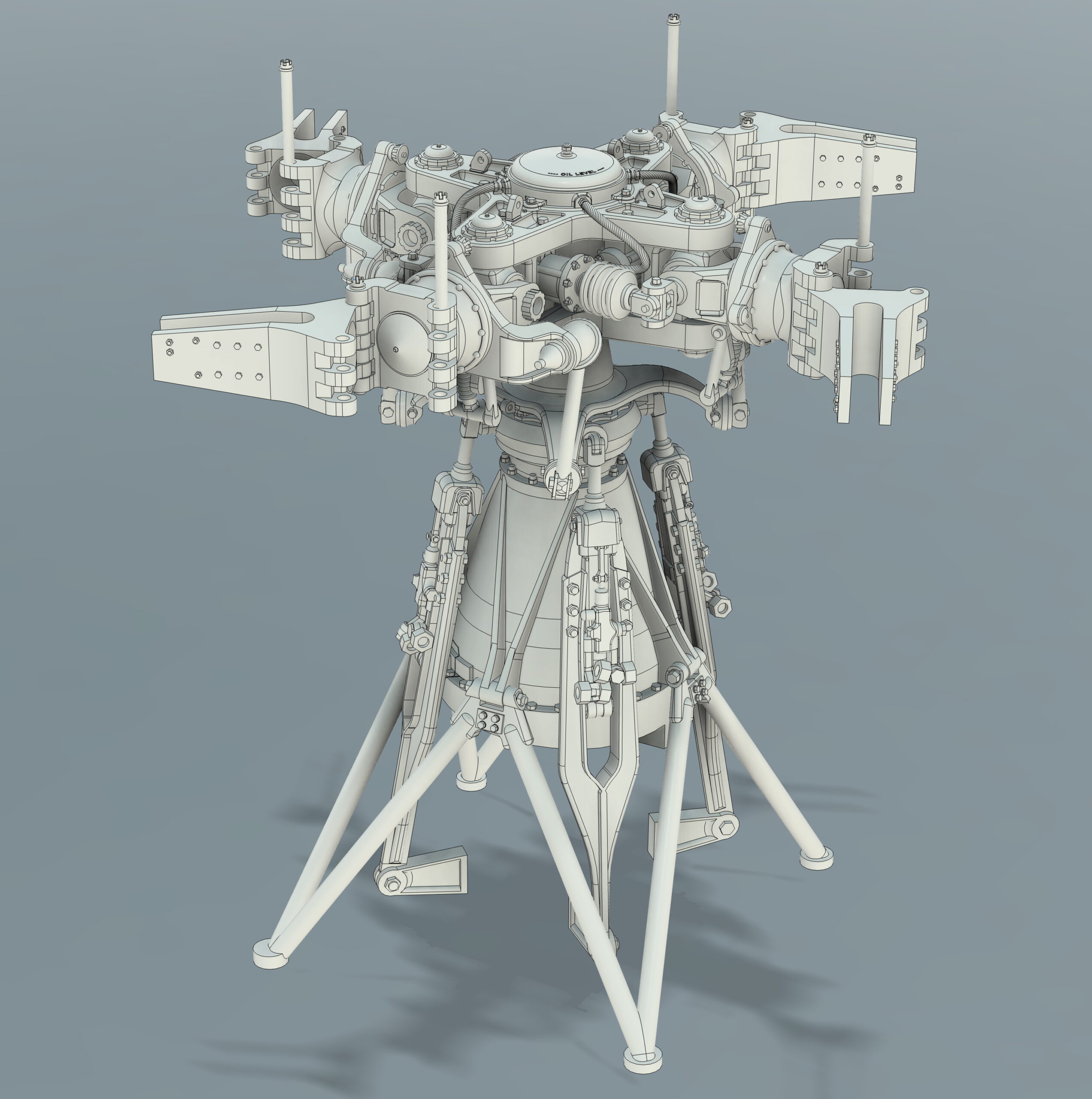Rotor Fold Set Premium (Westland Wessex — Italeri) - Image 17
