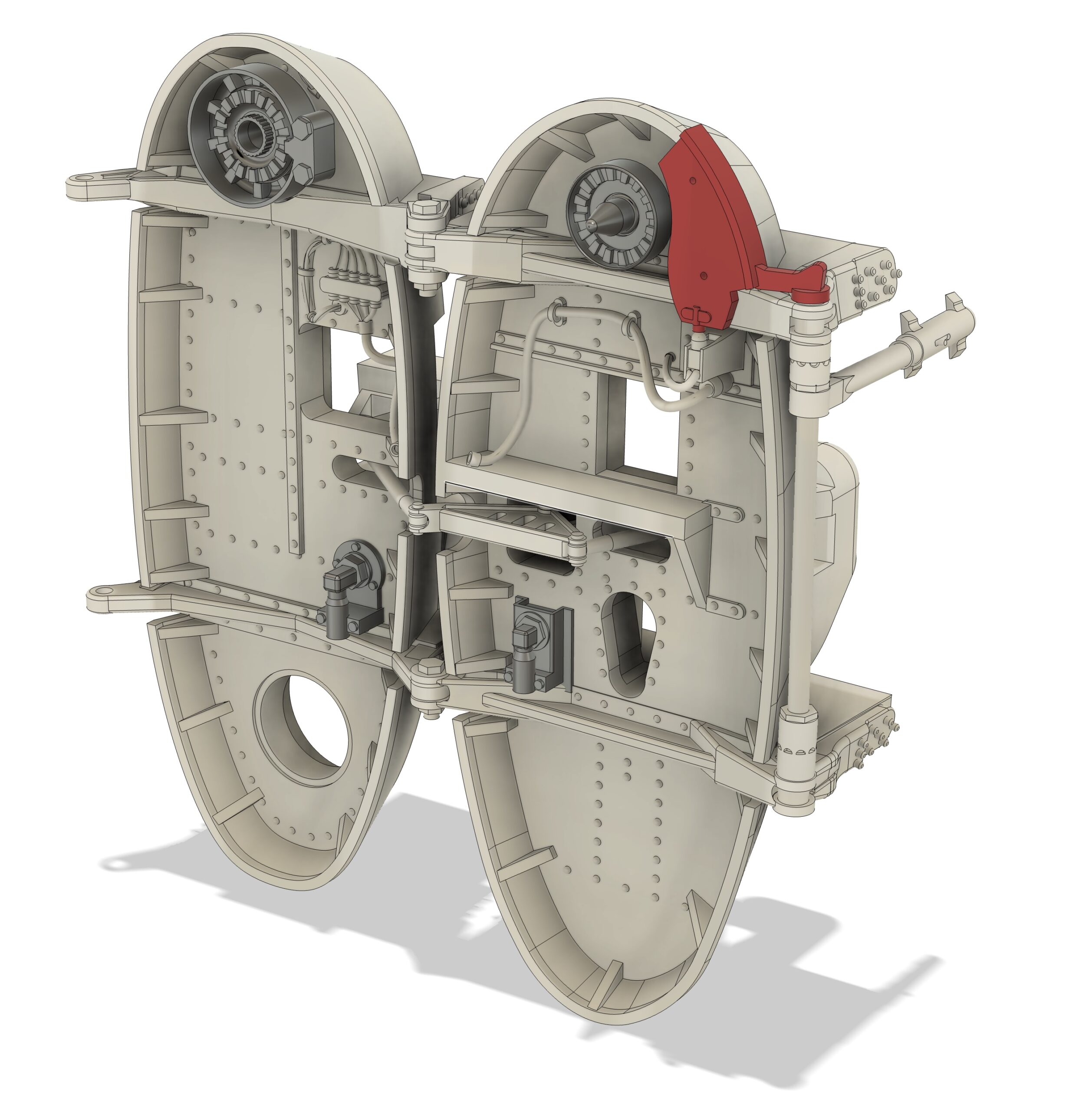 One TRGB fairing. Four configurations.