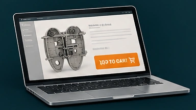 Scale-A-Ton online checkout on a laptop