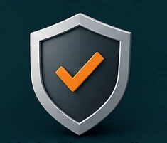 Shield representing the Scale-A-Ton guarantee