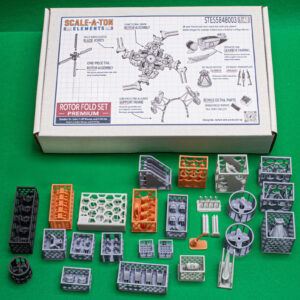 Rotor Fold Set Premium for 1/48 Italeri Wessex & H-34